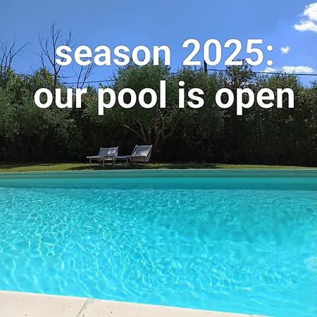 Villa Poggio Al Sole Bio Agriturismo Private Pool 圣罗科阿费力 外观 照片